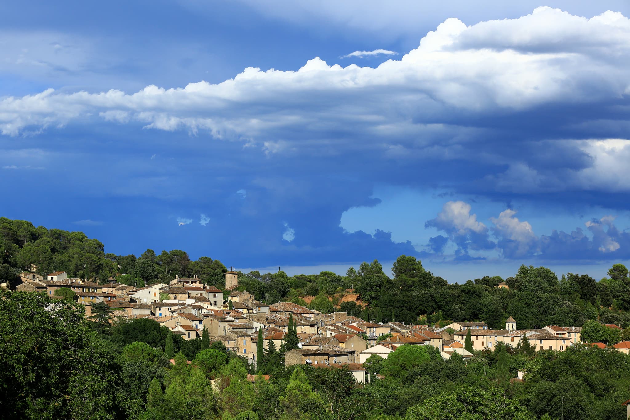 Vue panoramique de La Motte, village provençal du Var — photo officielle de la commune